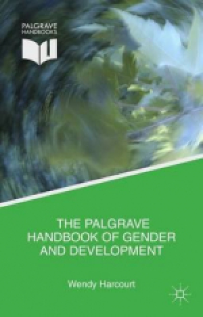 An image of the book cover, the palgrave handbook of gender and development